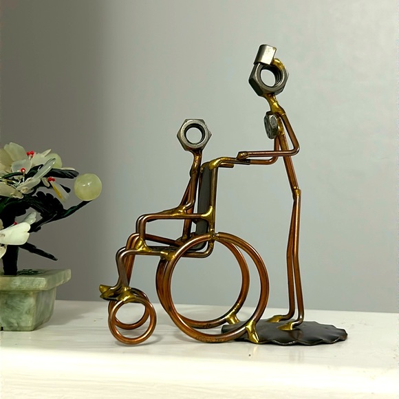 🖤Nurse with Wheelchair handmade decor - Picture 3 of 8